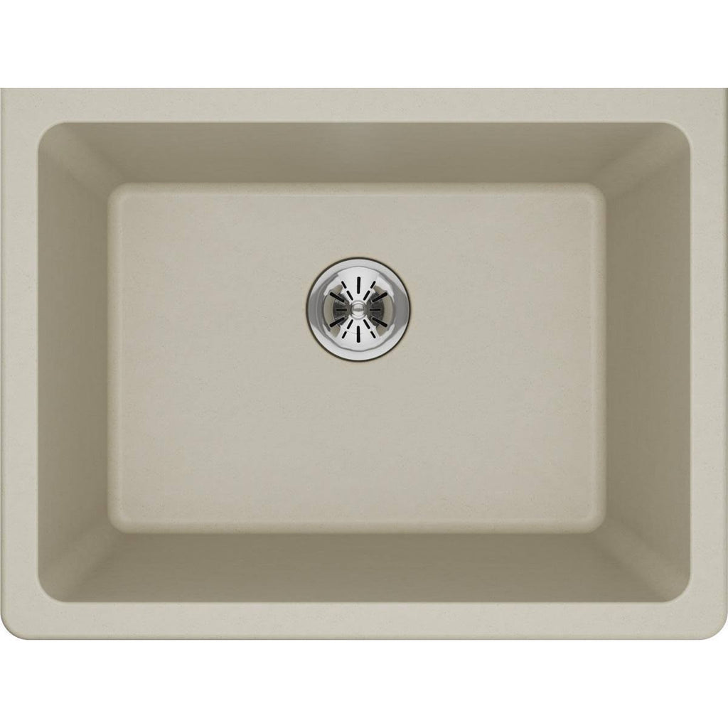Black Undermount Laundry Sink C42480