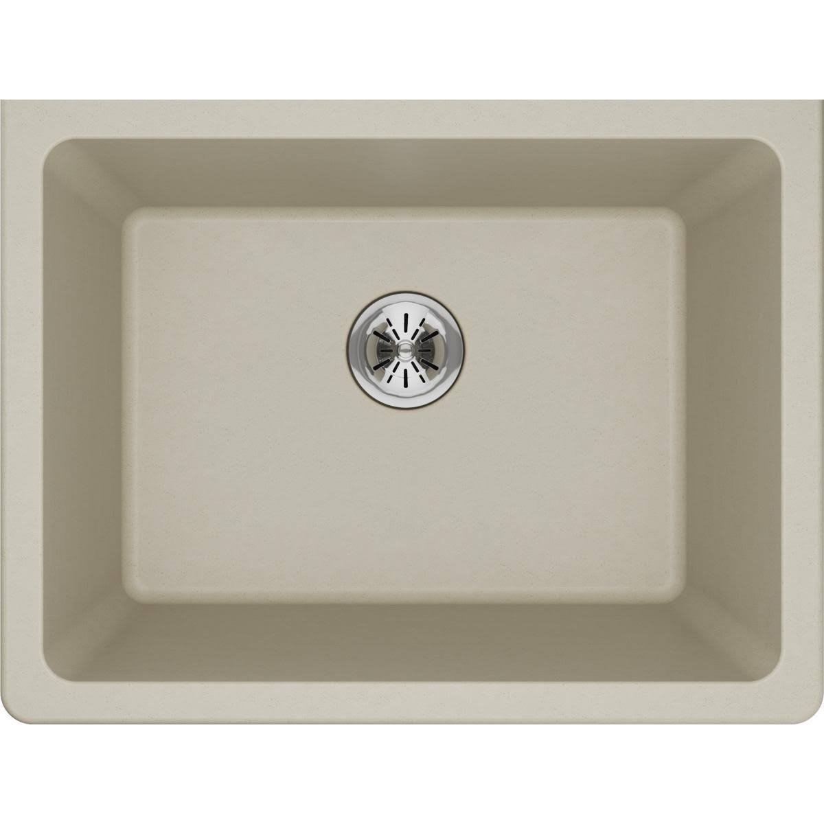 Black Undermount Laundry Sink C42480