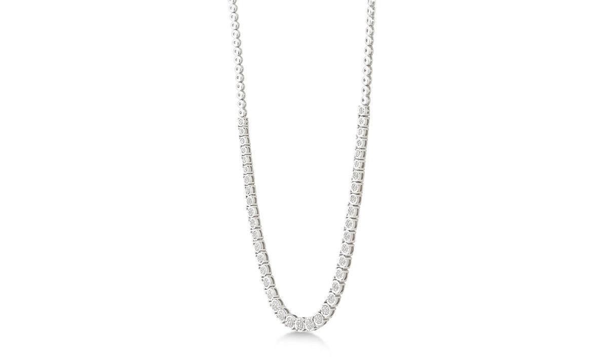 1/3 Carat T.W Diamond Sterling Silver Necklace U483584