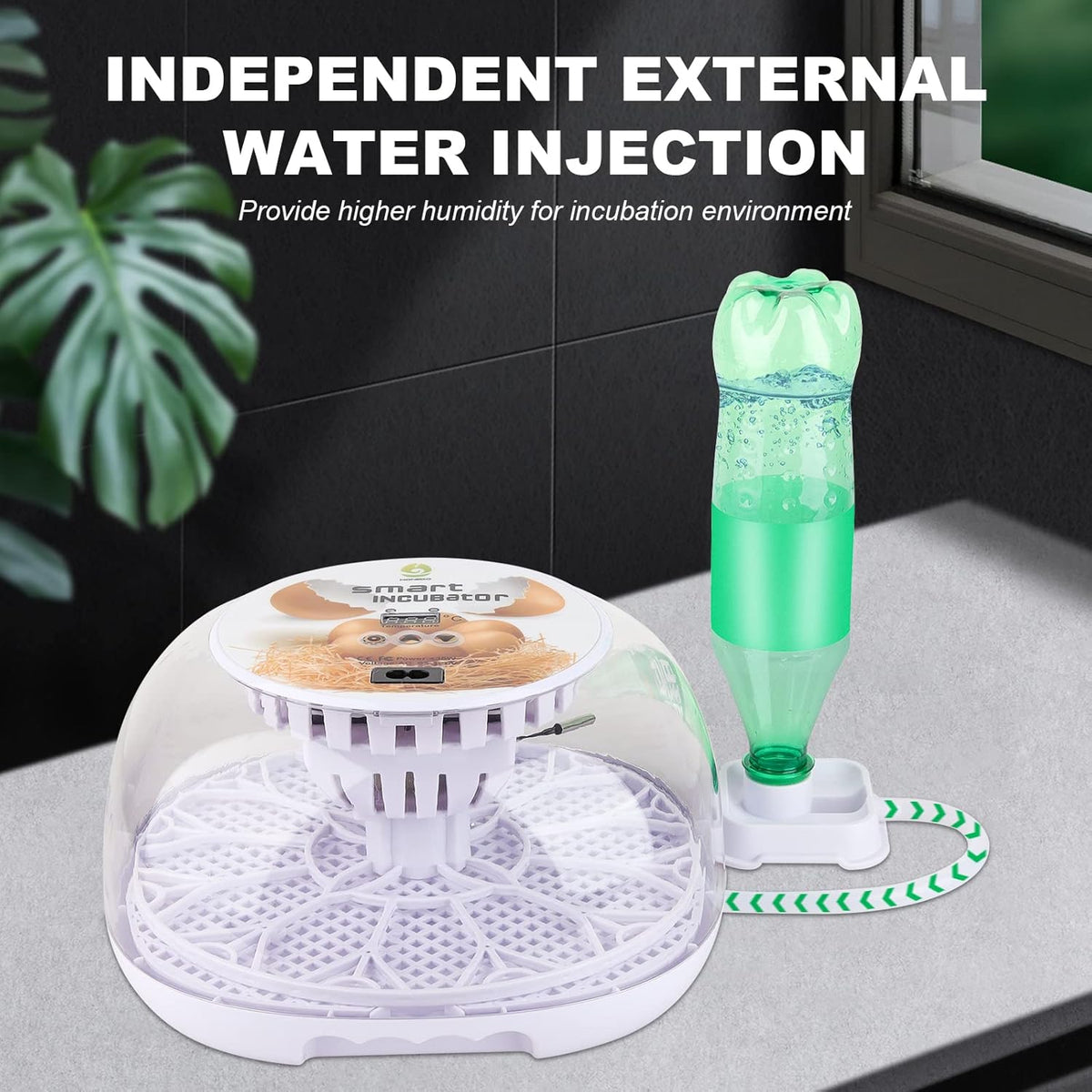 12-24 Egg Incubator with Automatic Egg Turner I75655