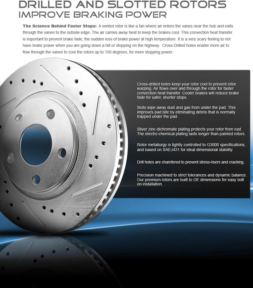 Front 350mm 5 Lug 2 Rotors Ceramic Pads Clips Sensors M327315
