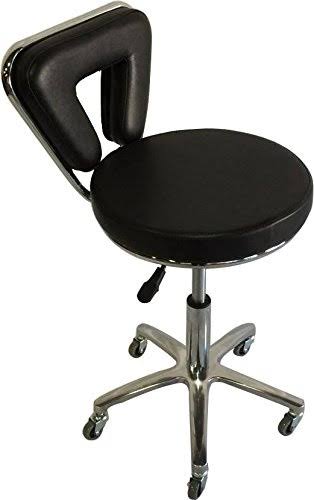 Black Medical Stool B4078