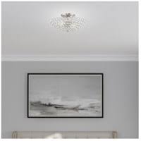 Brushed Nickel 2 Light Ceiling Mount J9498