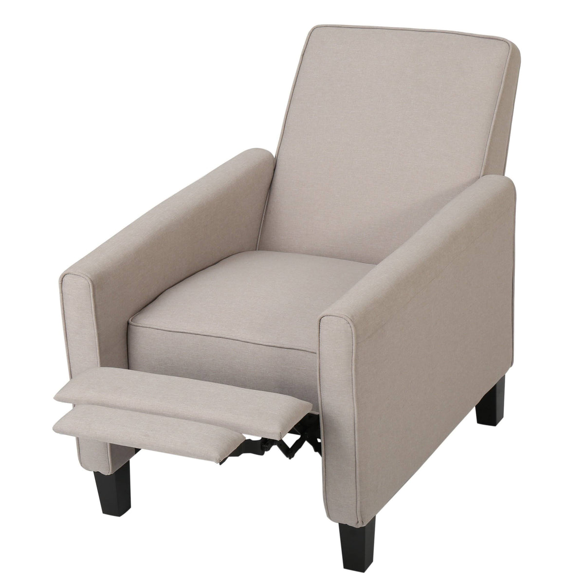Set of 2 Fabric Recliner Moss Gray L447