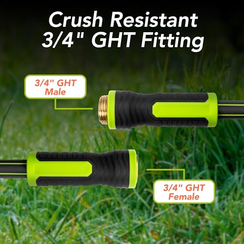 Heavy Duty 3ft x 5/8" Garden Hose with Spray Nozzle F378