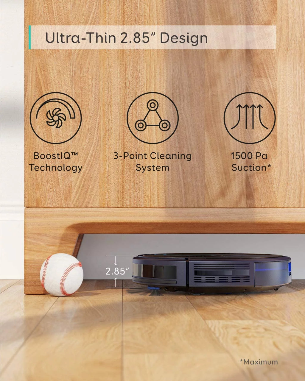 Wi-Fi Connected Robot Vacuum M16745