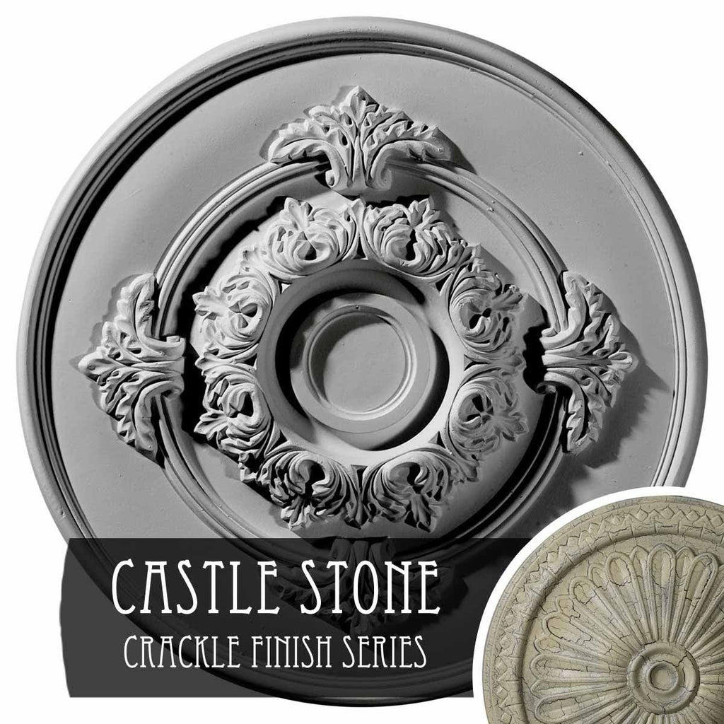 Hand-Painted Ceiling Medallion V98044
