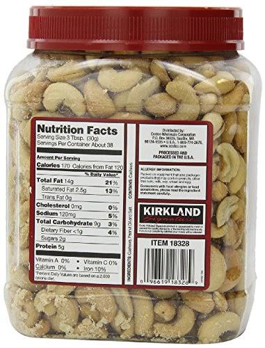 Salted Cashews 40 oz Pack of 2 Y964383