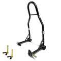 Motorcycle Rear Wheel Stand with U + L Fork Swingarm Spool, 850lbs Capacity A248832