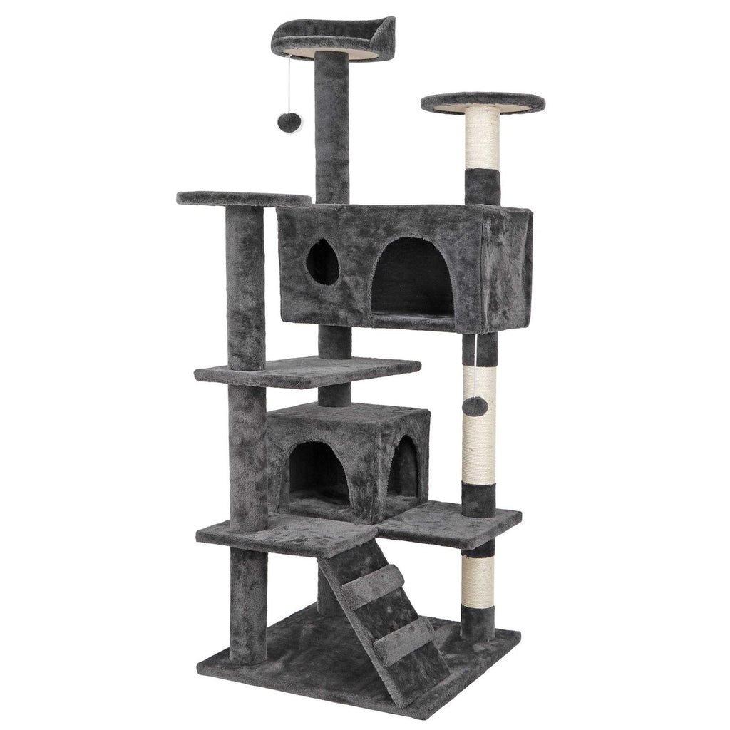 Cat Tree Multi-Levels Condos Scratching Post Tower Y139