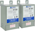 3 Phase Delta Buck/Boost Step-Up Transformer 208V Primary 222V Secondary 9.38 Amps 50/60Hz J490205