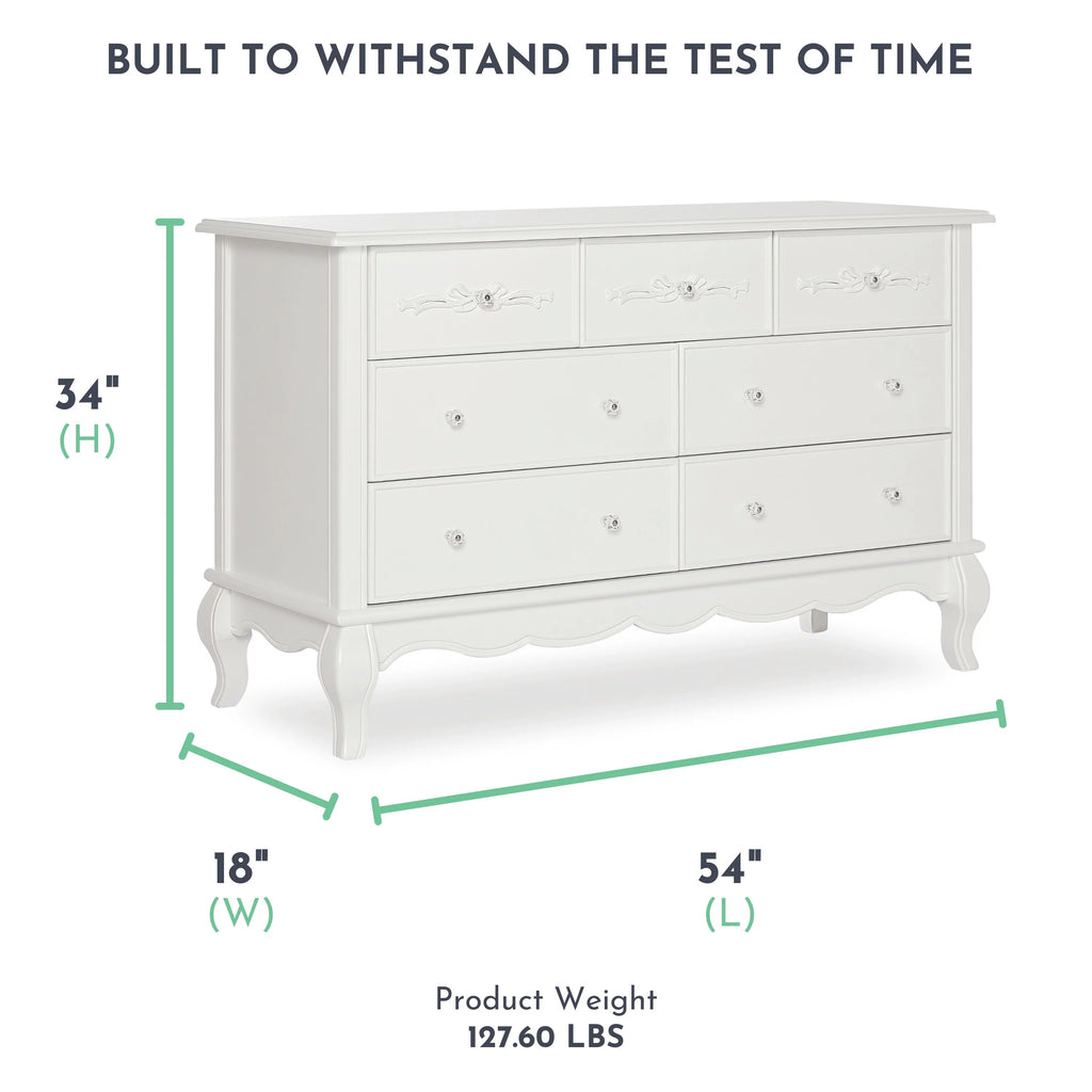 7 Drawer Double Dresser C854724