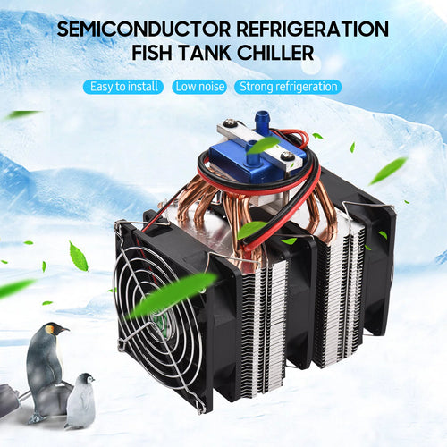 180W Semiconductor Refrigeration Aquarium Chiller for 40 Liters Q834704
