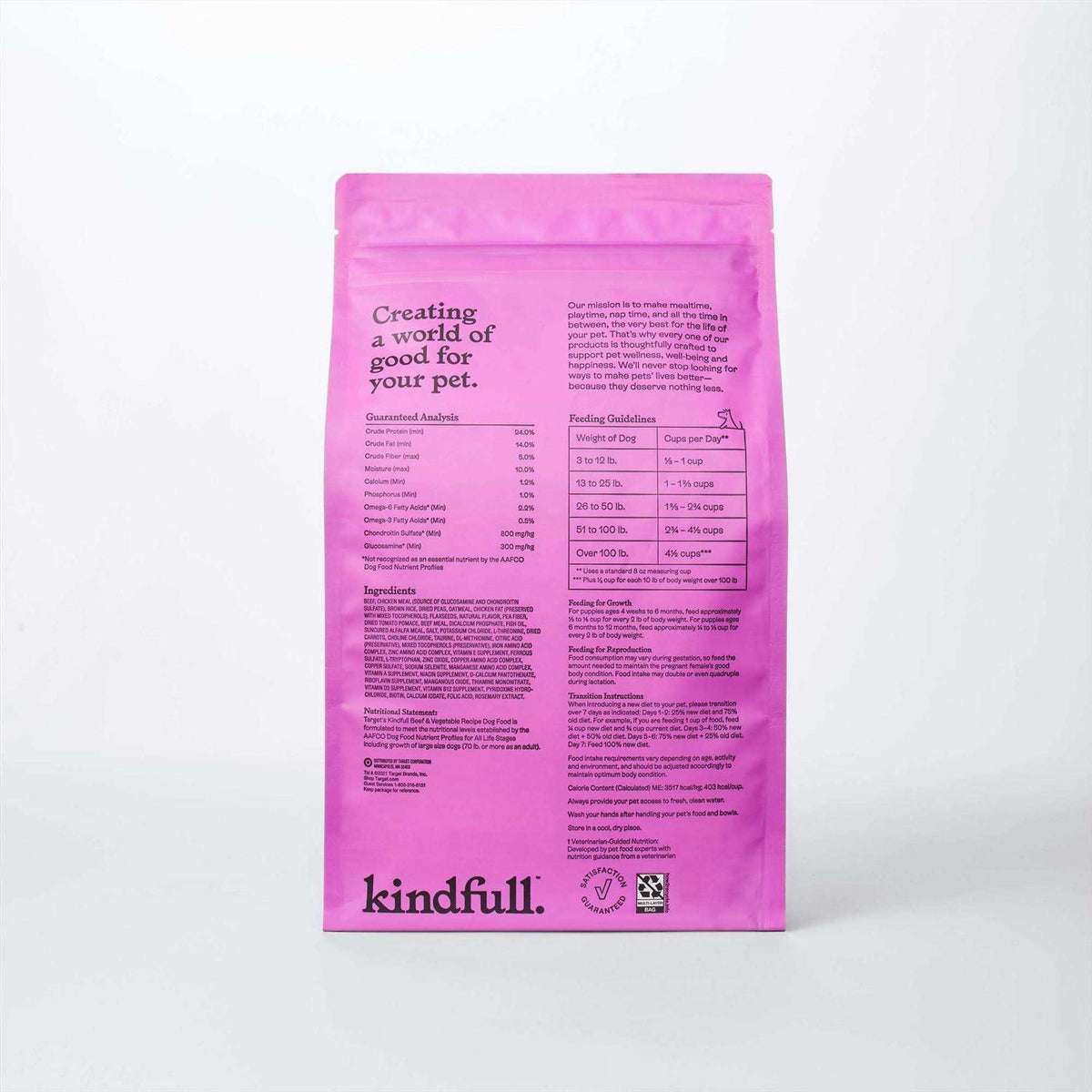Beef and Vegetable Recipe Dry Dog Food N5429