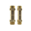 3/8 No-Vac Coupler + 3/4 No-Vac Coupler Z44006