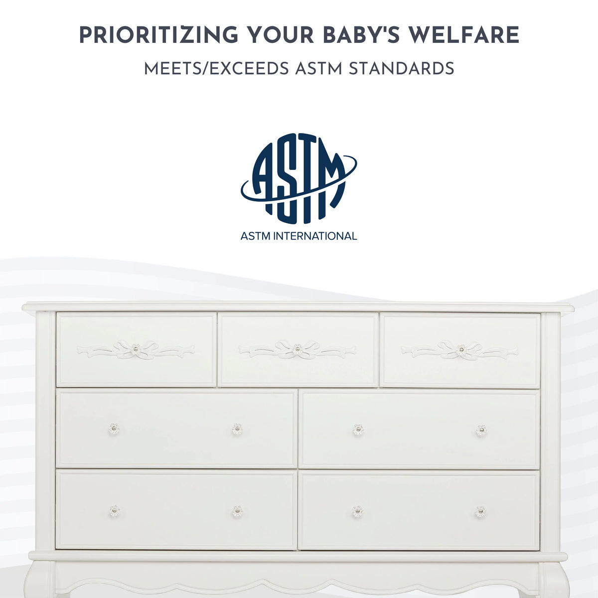 7 Drawer Double Dresser C854724