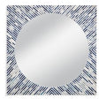 Bone Sunburst Wall Mirror D9778