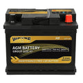 BCI Group 24F AGM Automotive Battery, 120RC, 710CCA L27682