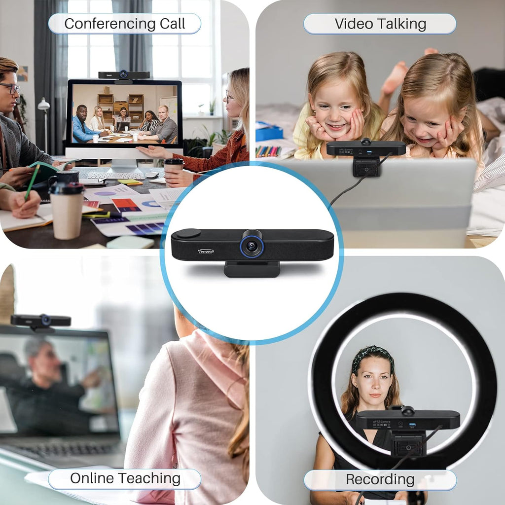 4K Ultra HD All-in-One ePTZ Webcam USB 3.0 with Expansion Microphone U902