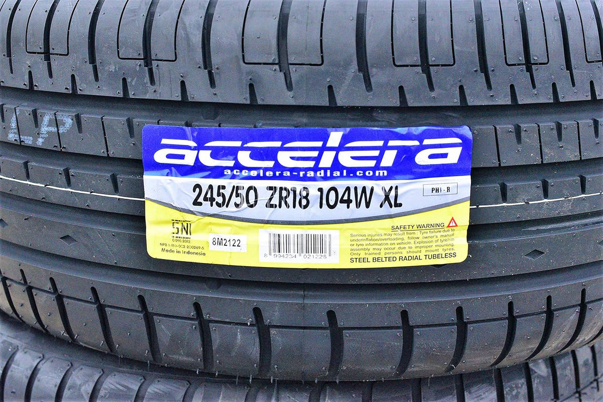 All-Season High Performance Radial Tire 245/50R18 104W Load Range XL 4-Ply BSW L892