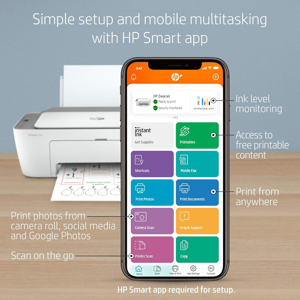 Wireless Color All-in-One Printer Pack of 2 O49718
