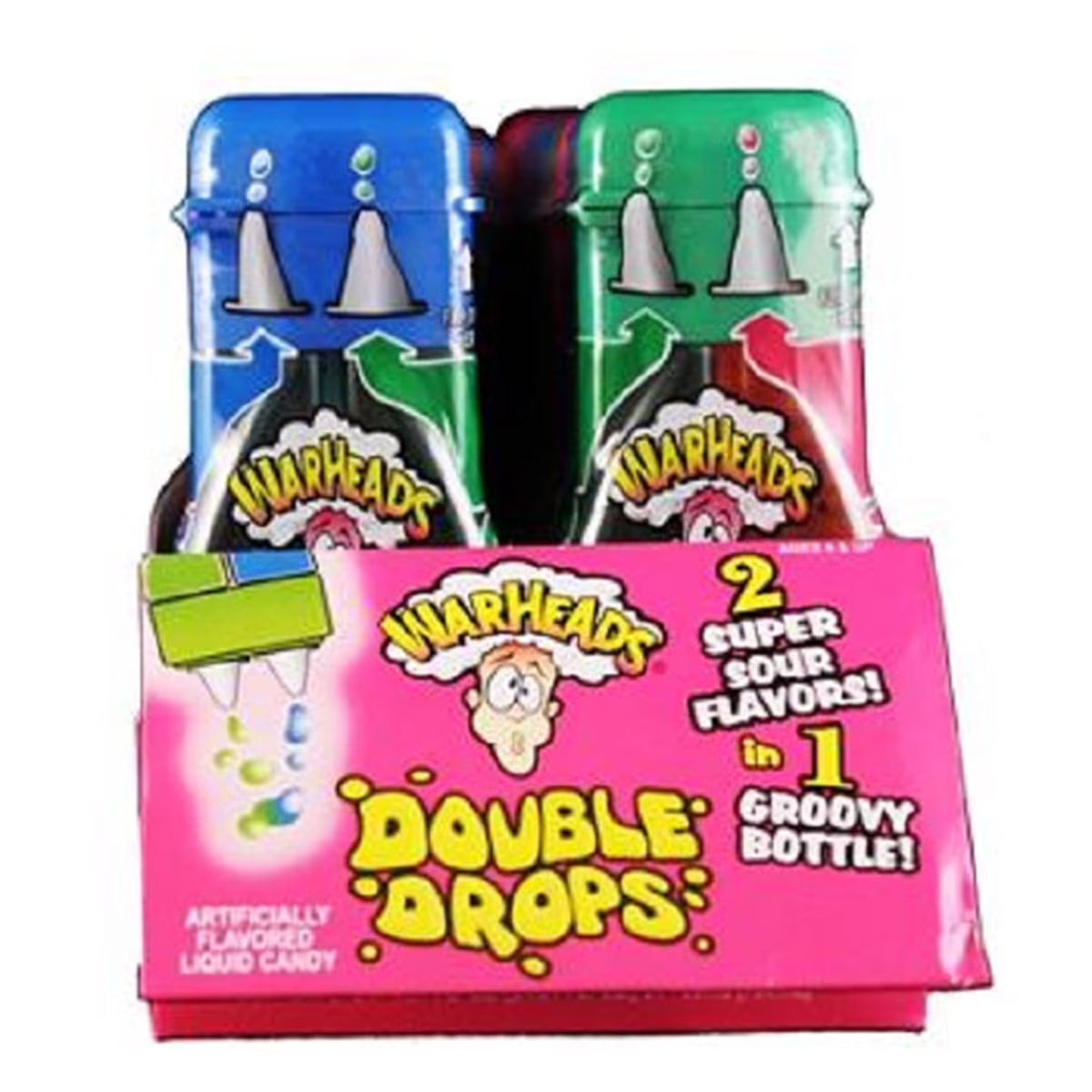 Super Sour Double Drops Sugar Candy Q201