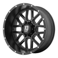 Satin Black 20x9 6x5.5 0mm Wheel U4754