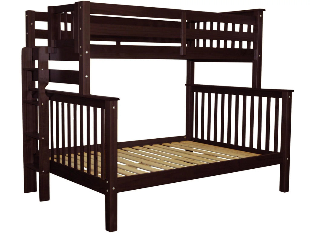 Twin over Full Bunk Beds with End Ladder L5374