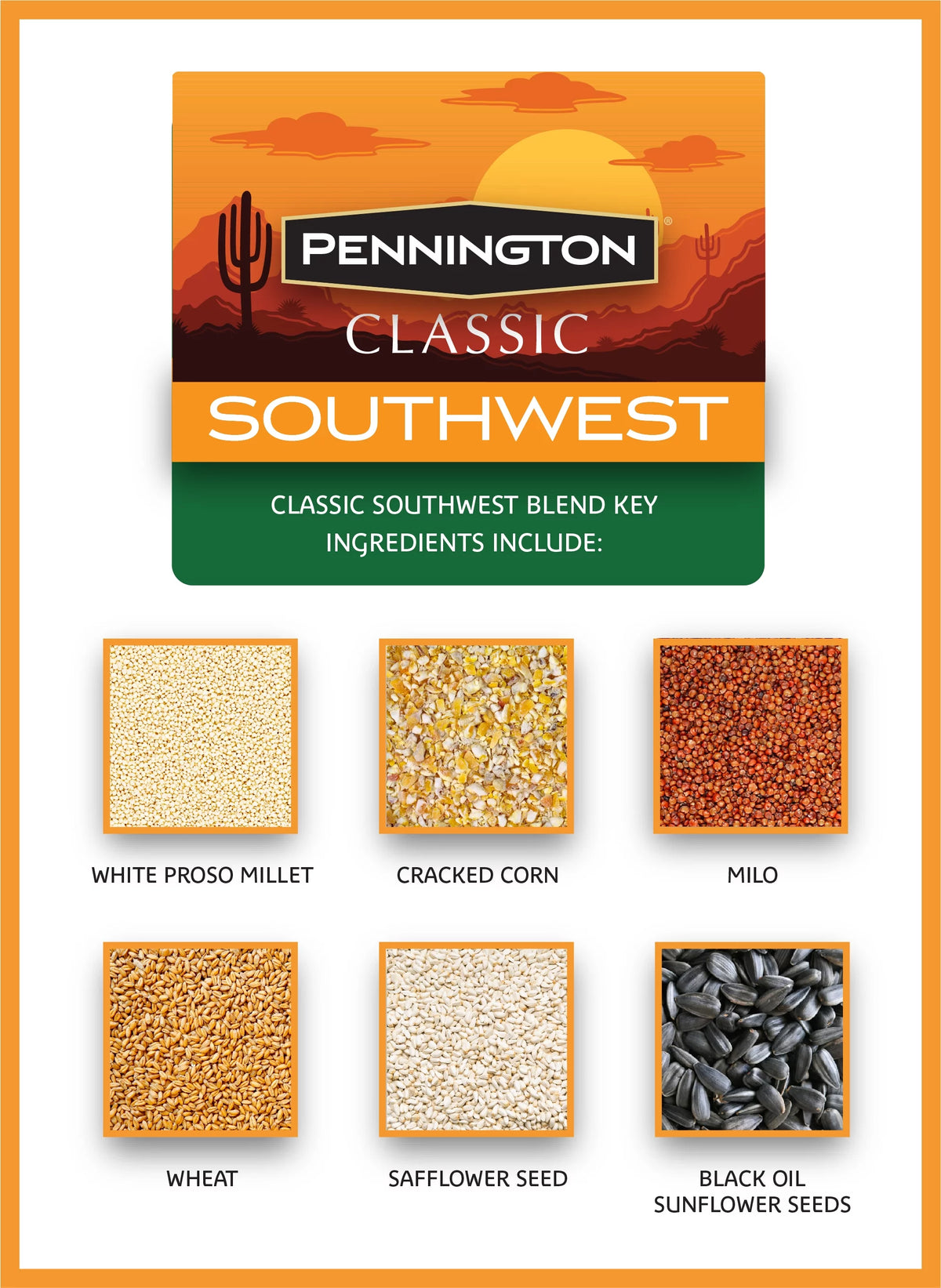 Southwest Blend Wild Bird Food 40 lbs. I647348