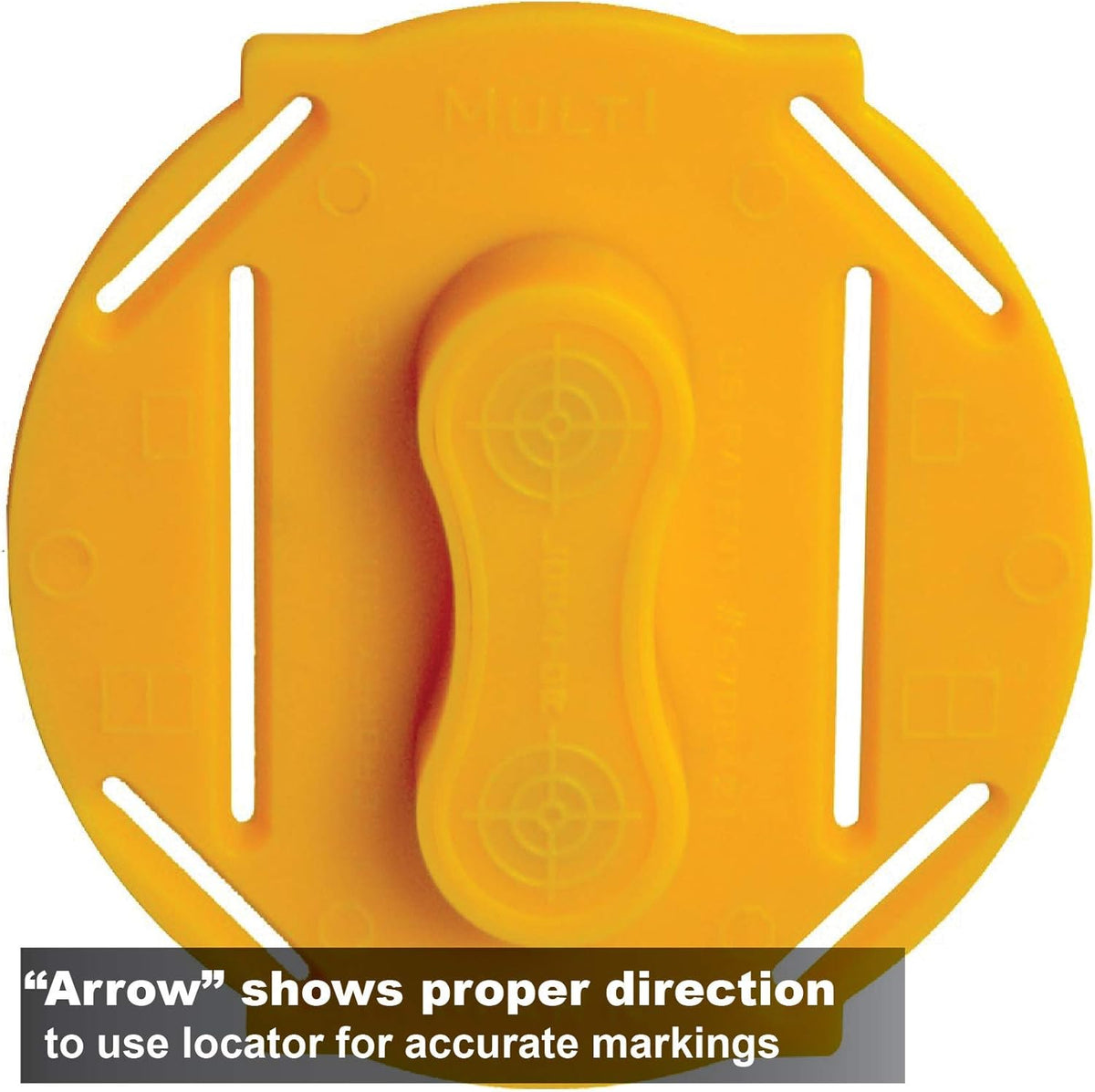 Multi Mark Drywall Cutout Locator Tool with Magnetic Targets and Locator Kit R541785