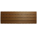 1 ft. x 3 ft. Composite Deck Tile in Peruvian Teak (15 Sq. ft. per Box) Z420929