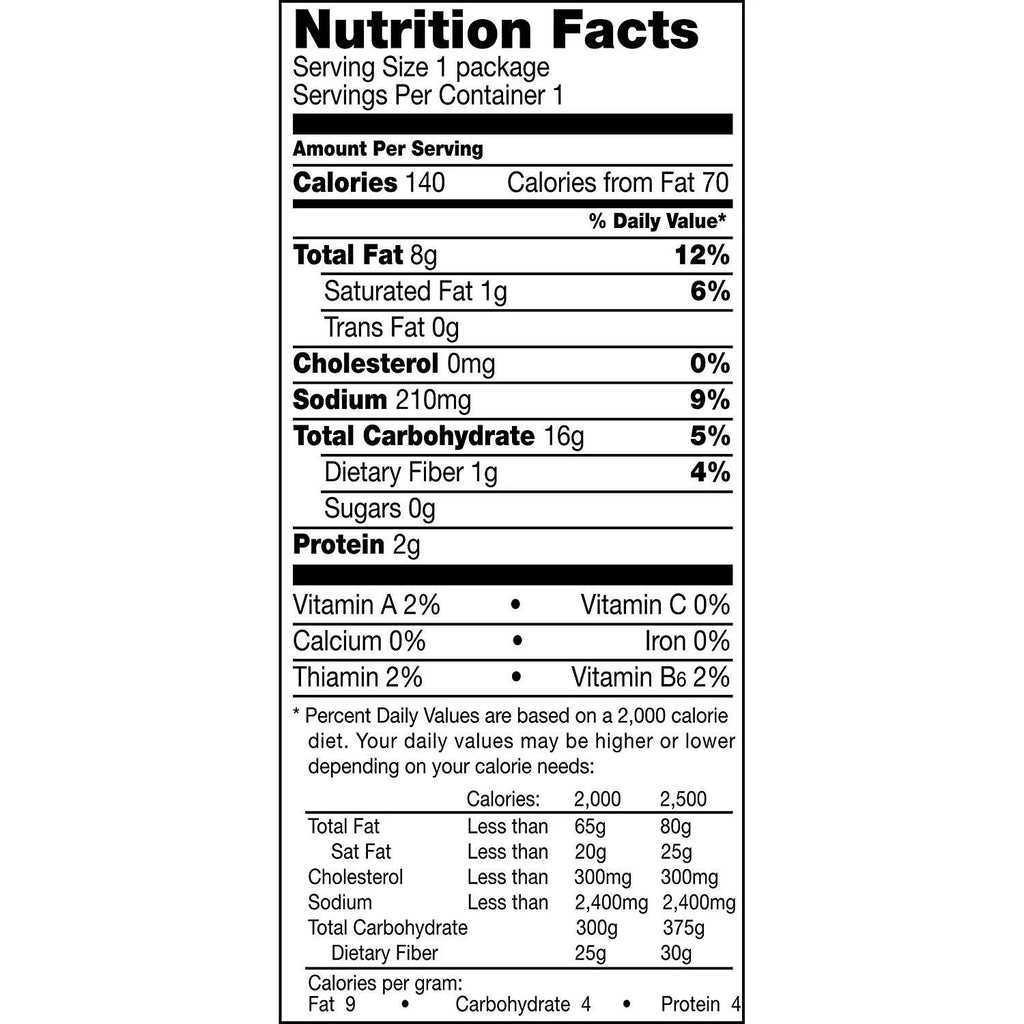 40 Count 1 oz Nacho Cheese Flavored Tortilla Chips M54780