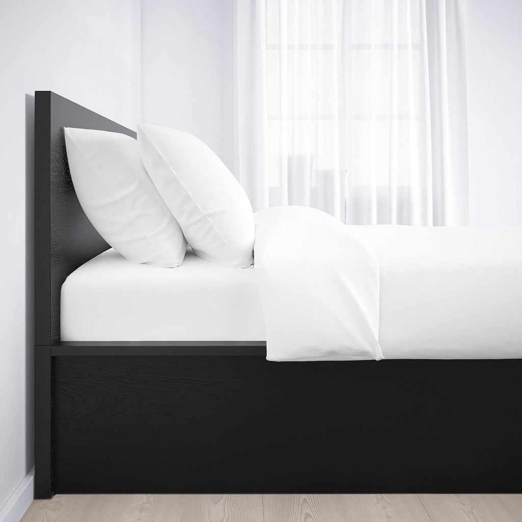 Queen Black-Brown Storage Bed S134543
