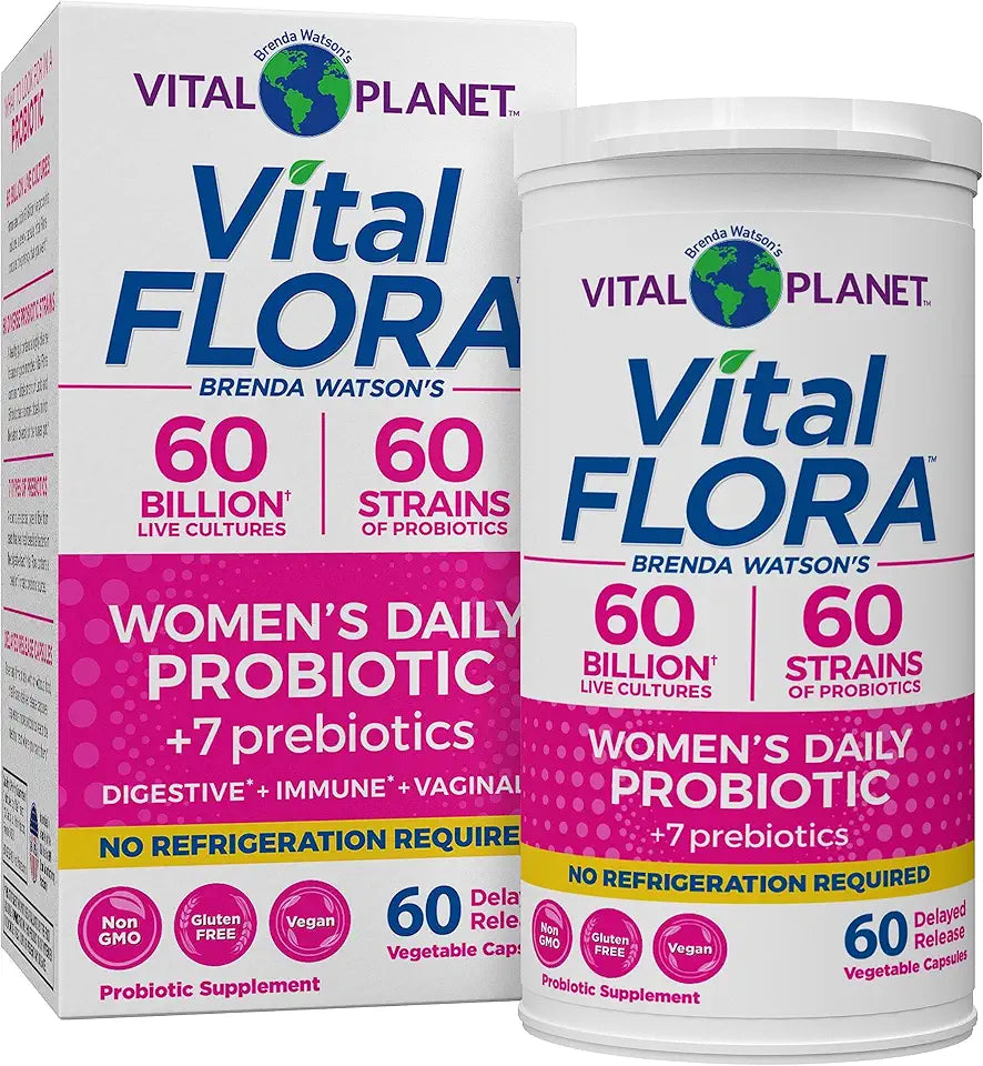 Women’s Daily Probiotic 60 Billion CFU 60 Capsules L589358