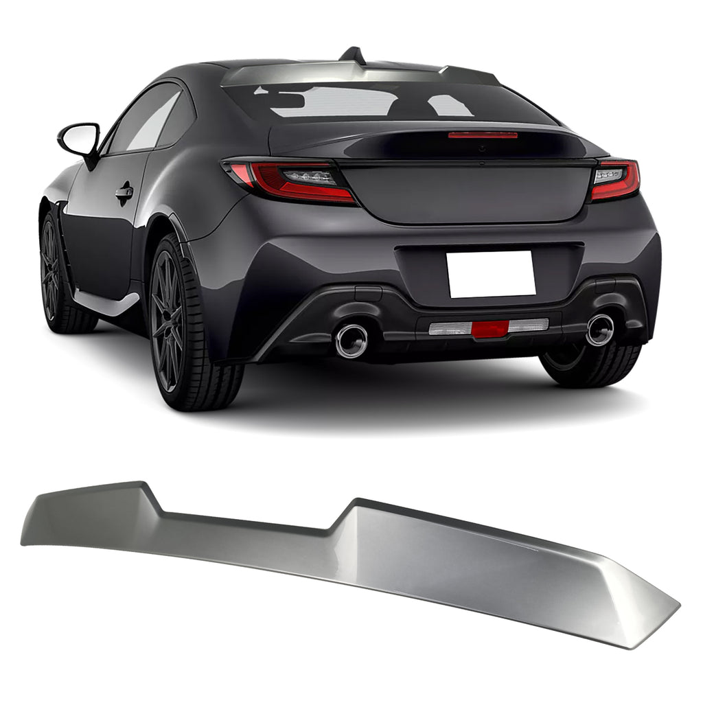Painted Magnetite Gray ABS Plastic Rear Window Visor Spoiler Wing P658231