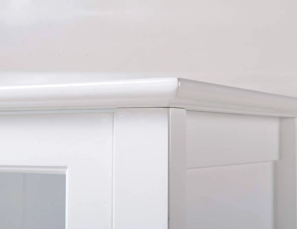Glass Door Accent and Display Cabinet O456