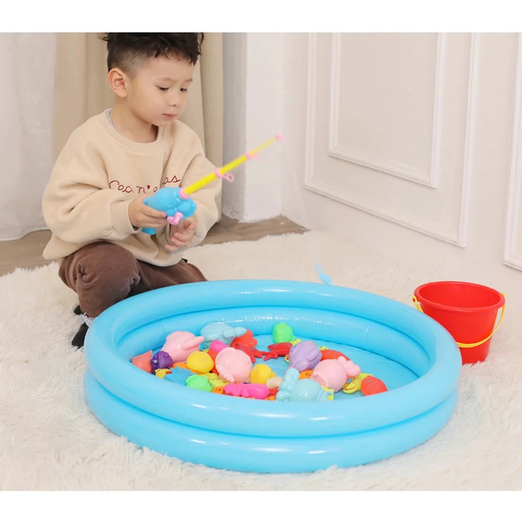 Magnetic Fishing Toys Plastic Fish Rod Set T5774