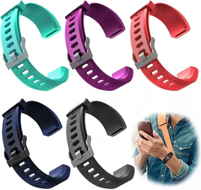 5 Pcs Multicolor Watch Bands Replacement Set D663897
