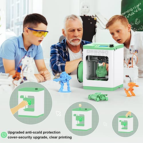 3D Printer with Wi-Fi Cloud Printing, Auto Leveling, Heated Spring Steel Build Plate D6550