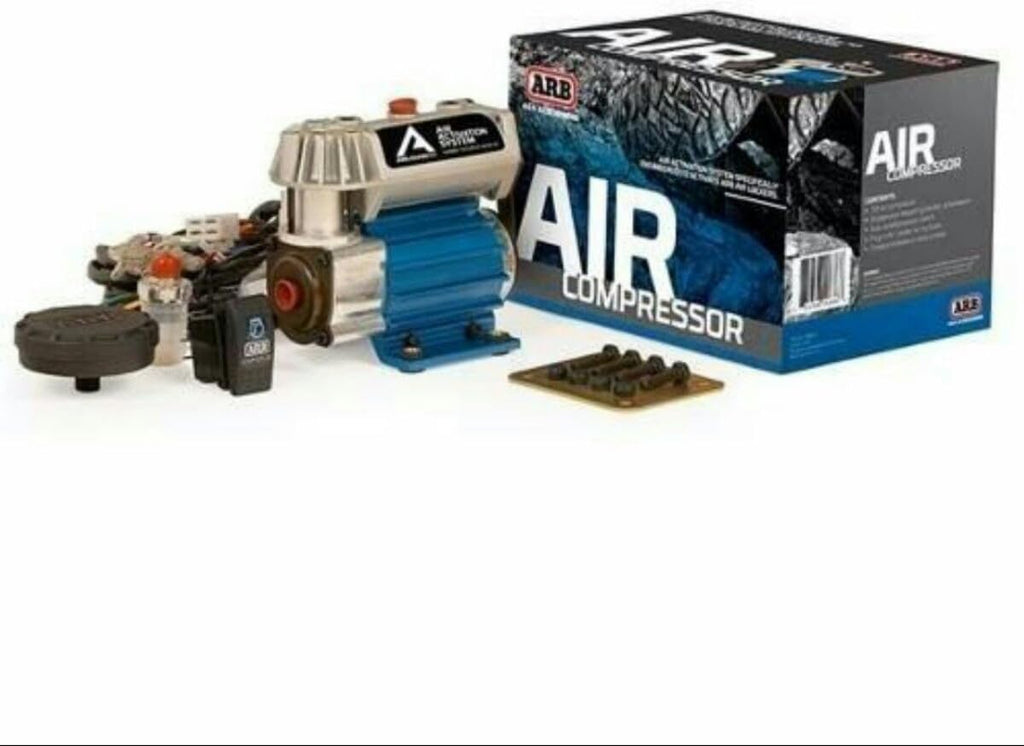 ARB Inflation Kit Air Compressor and Orange Air Hose Pump Up Kit with Quick Fitting Bundle On Board System U2953