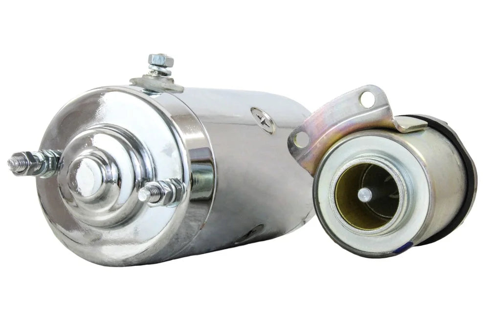 Chrome Starter Solenoid Harley Electra Glide Fat Bob Flhfb 1965-1970 C853