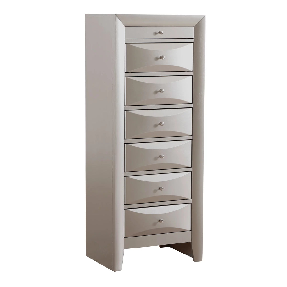 Silver Champagne 7-Drawer Chest U3072