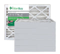 Silver MERV 8 8x16x4 Pleated AC Furnace Air Filter, Pack of 6 N929