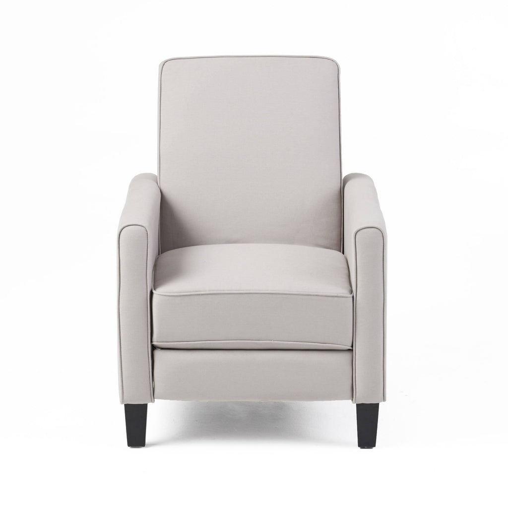 Set of 2 Fabric Recliner Moss Gray L447
