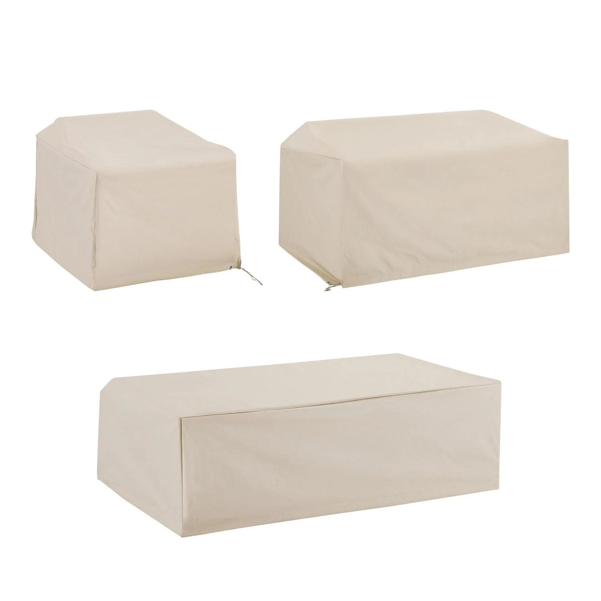 3Pc Furniture Cover Set Tan G608456