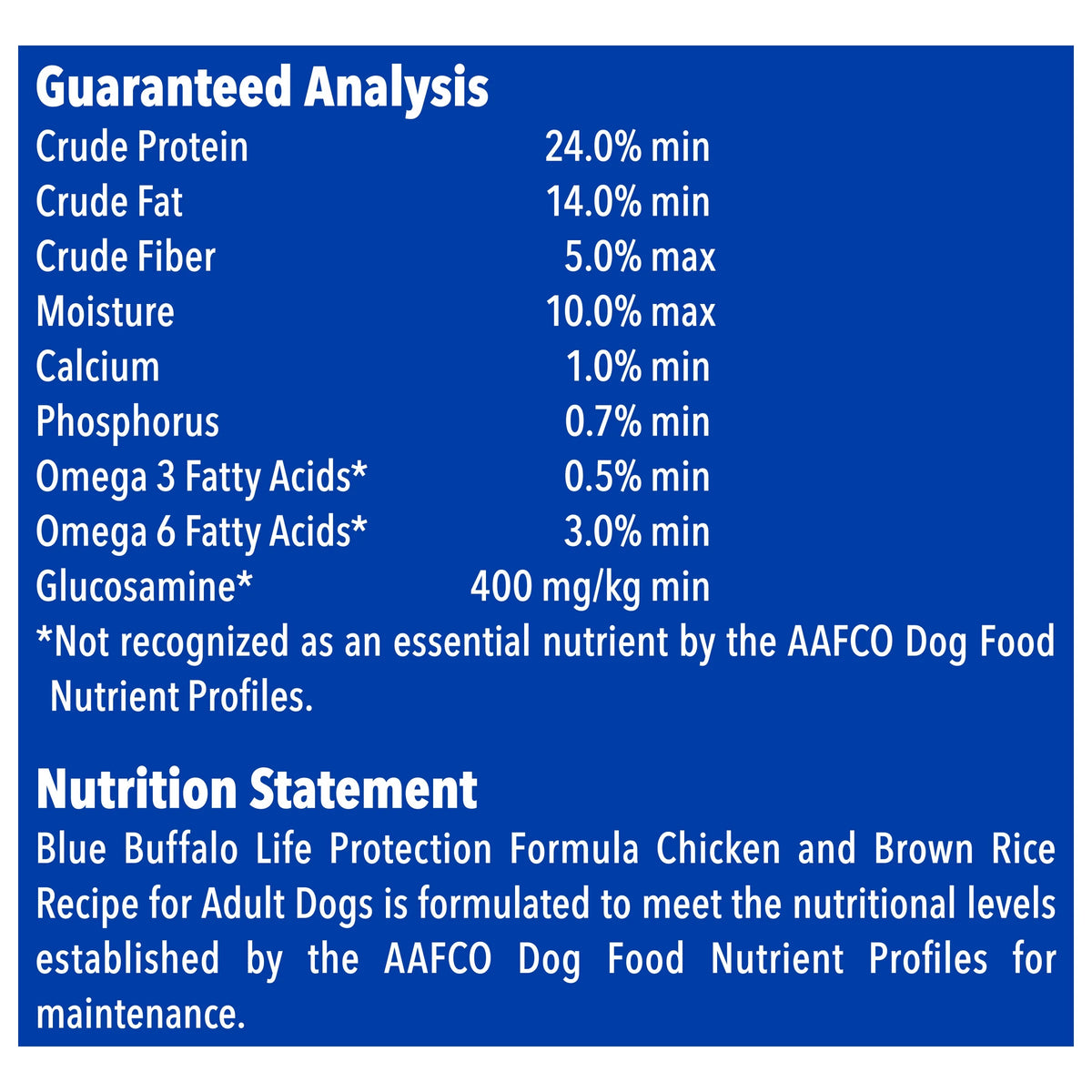 Chicken and Brown Rice Dry Dog Food 15 lb. Bag B567918