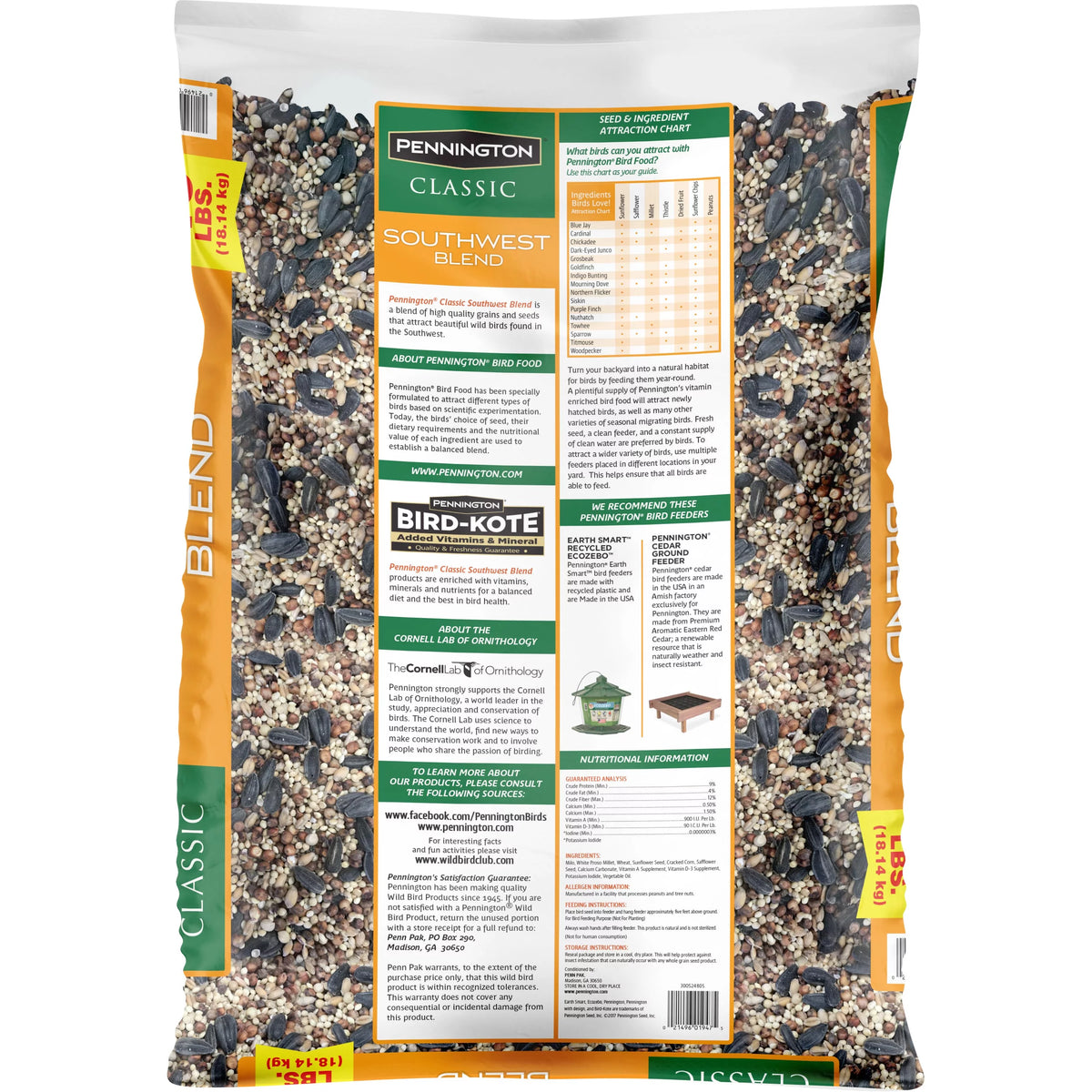 Southwest Blend Wild Bird Food 40 lbs. I647348