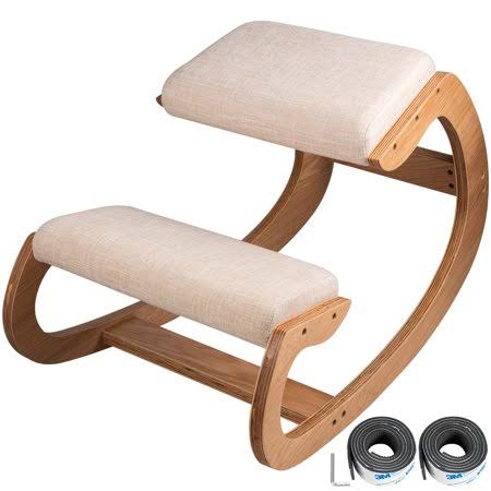 Brown Wooden Kneeling Chair C592
