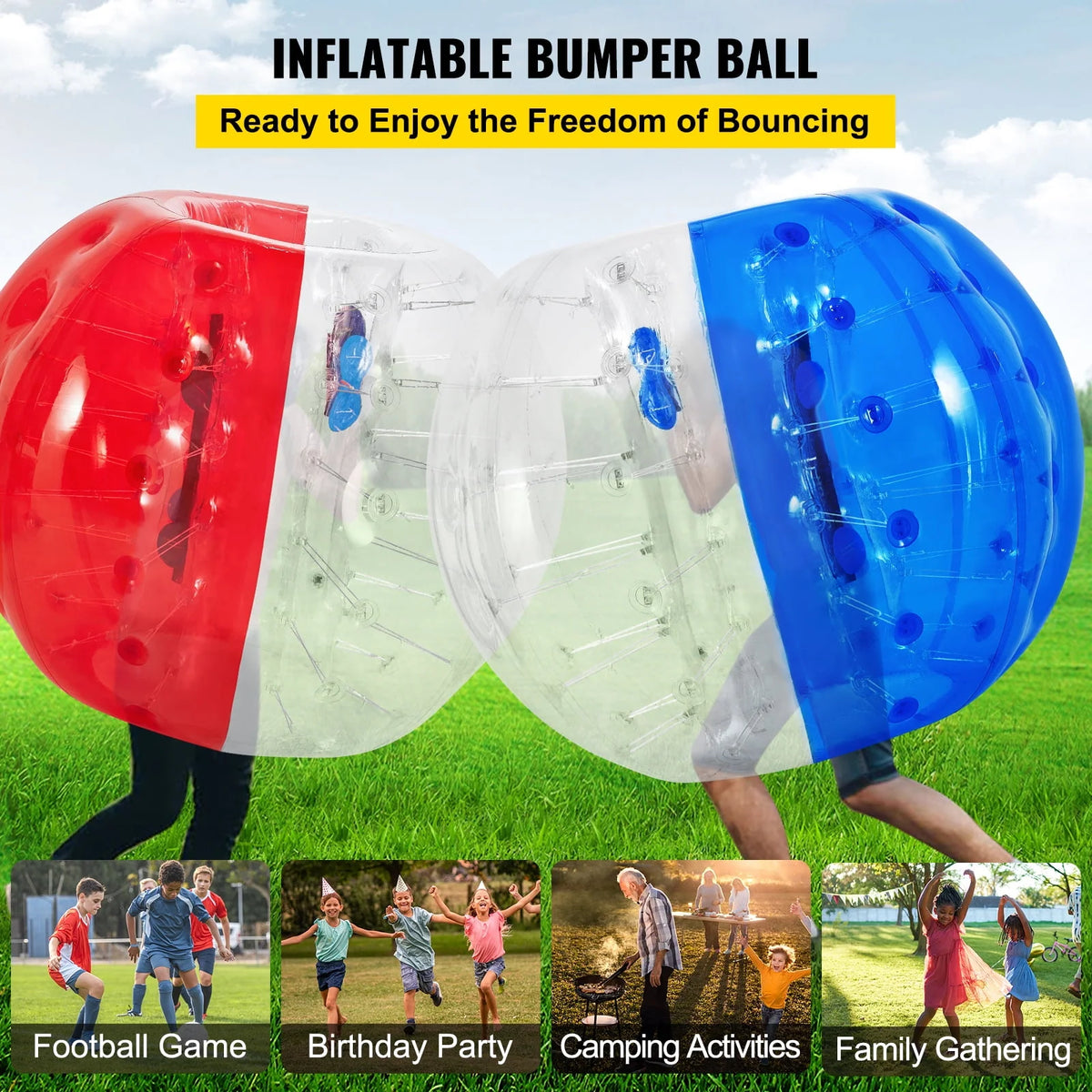 Inflatable Body Zorb Bumper Bubble Q9126