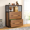 2-Drawer Lateral File Cabinet with Lock (Walnut) I890